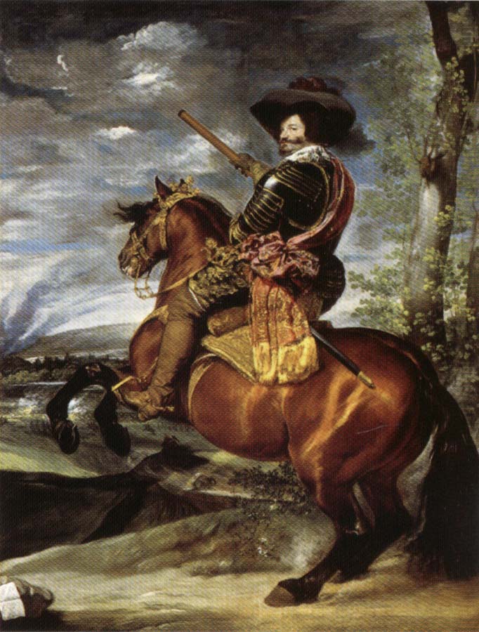 Equestraian Portrait of Gaspar de Guzman,Duke of Olivares